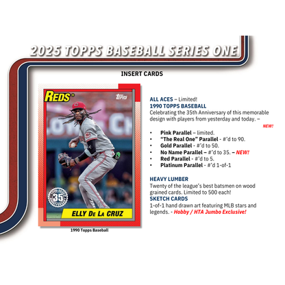 2025 Topps Series 1 Baseball Hobby Box