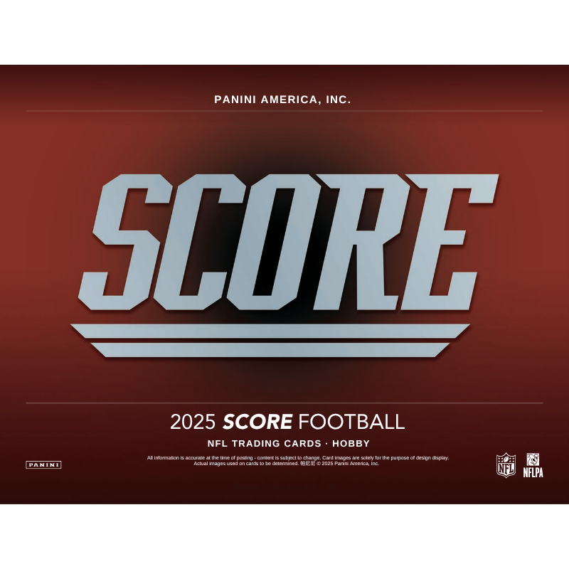 2025 Panini Score Football Hobby Box