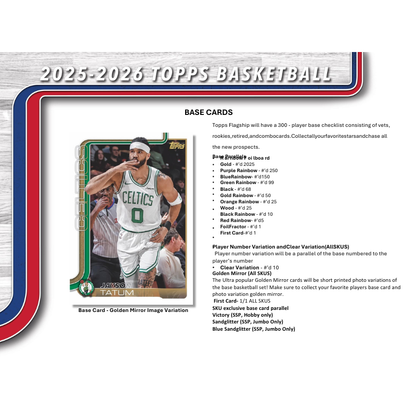 2025/26 Topps Basketball Hobby Box