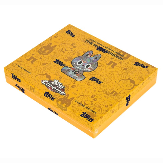 2025 Topps Chrome Labubu 10th Anniversary Hobby 20 Box Case